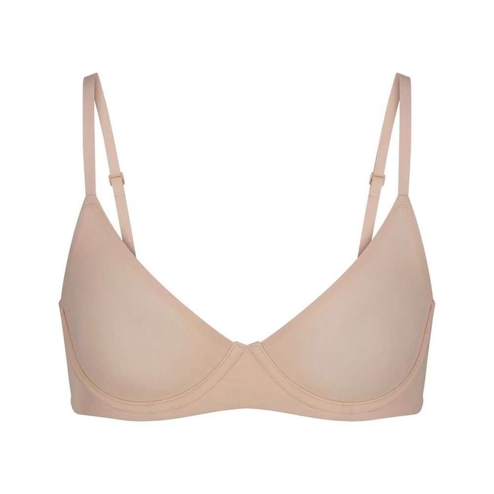 Skims Fits Everybody Unlined Demi Bra Mica Size 32B